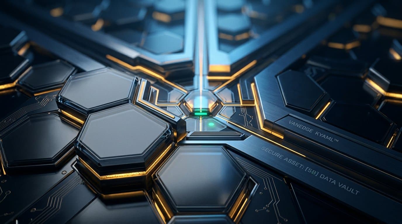 VanEdge KYAML secure data vault — institutional grade compliance infrastructure